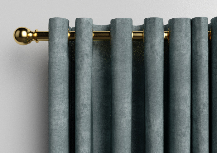 Florence Faux Suede, Mid Grey - Made to Measure Curtains - Image 12